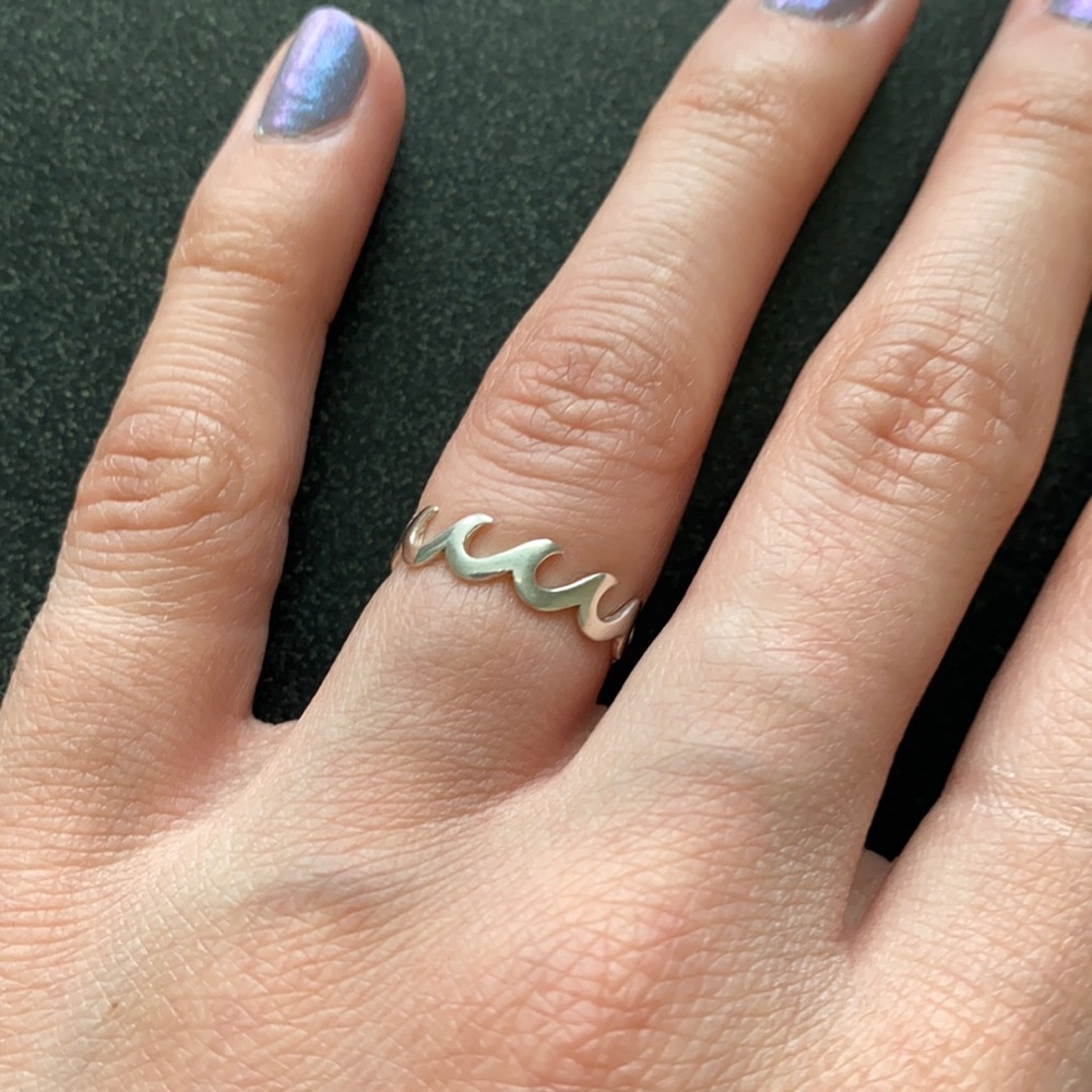 Pura vida wave ring